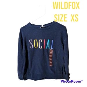 WildFox Crew neck Sweater Women's Size XS